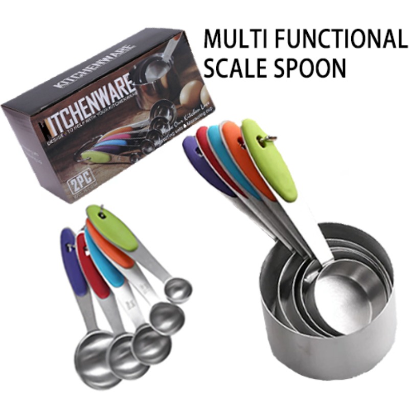 Baking Powder Kitchen - 5pc/10pcs 304 stainless steel multifunctional scale