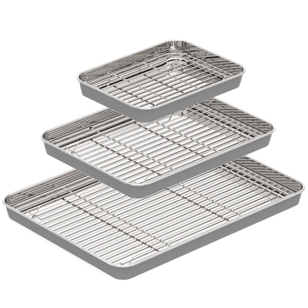 Cooling Rack Wire - Stainless Steel Baking Sheet with Wire