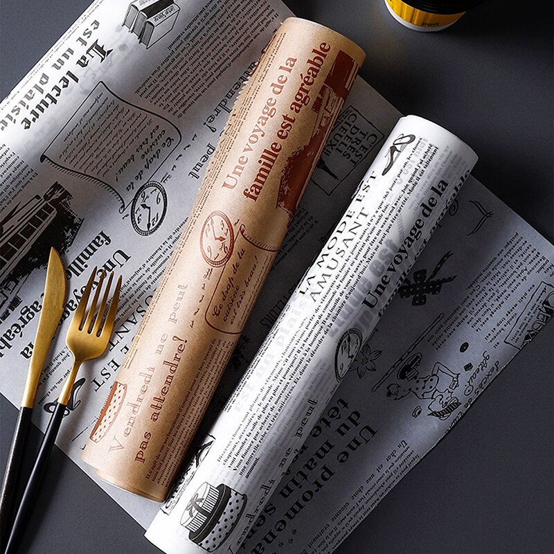Kitchen Paper For Baking - Oil-absorbing Paper Roll for Baking Or