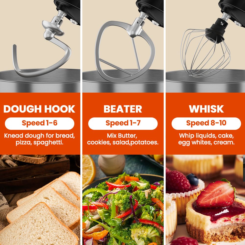 5L Stand Mixer, 1500W Electric - Stand Mixer Bowl review and price