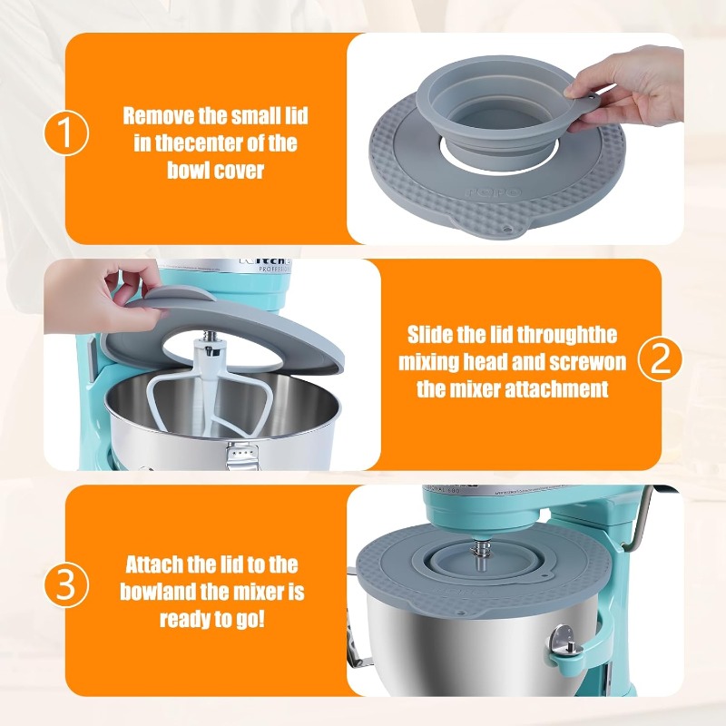 Silicone Mixer Bowl Cover Comp - Stand Mixer Bowl review and price