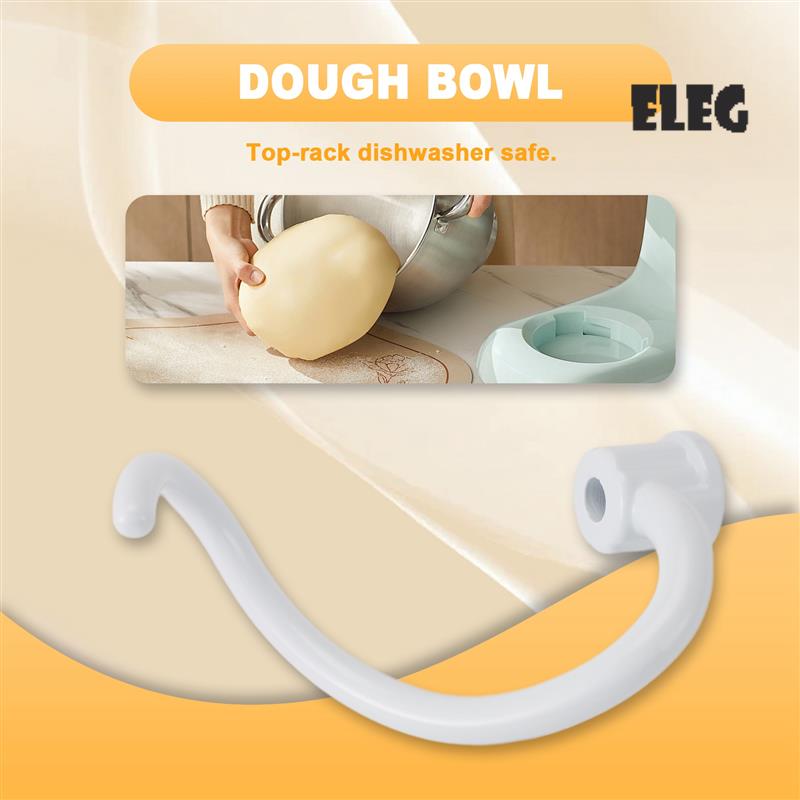 ELEG-Spiral Coated Metal Dough - Stand Mixer Bowl review and price
