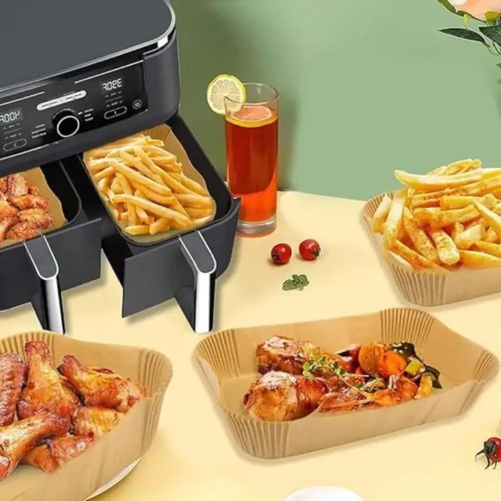 50/100pcs Disposable Air Fryer - Kitchen Paper For Baking review and price