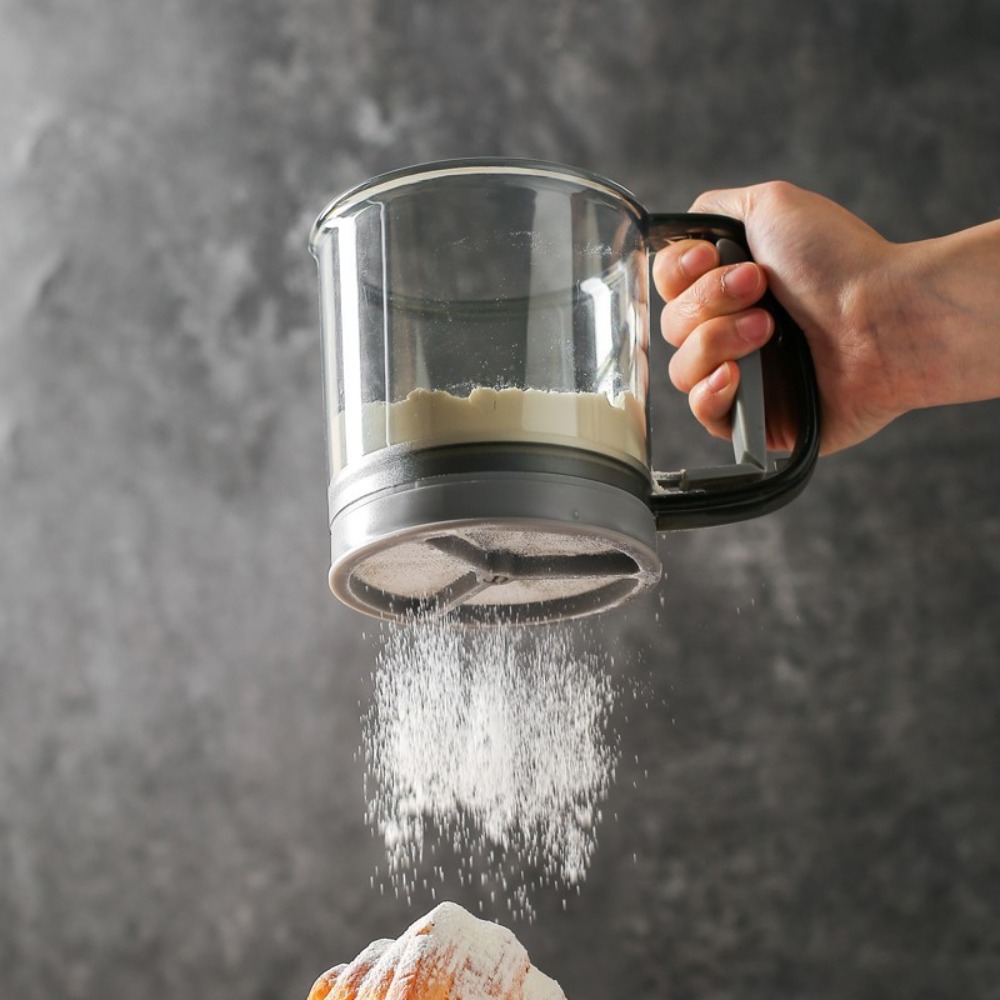 yesDouble Layer Flour Sifter M - Baking Powder Kitchen review and price