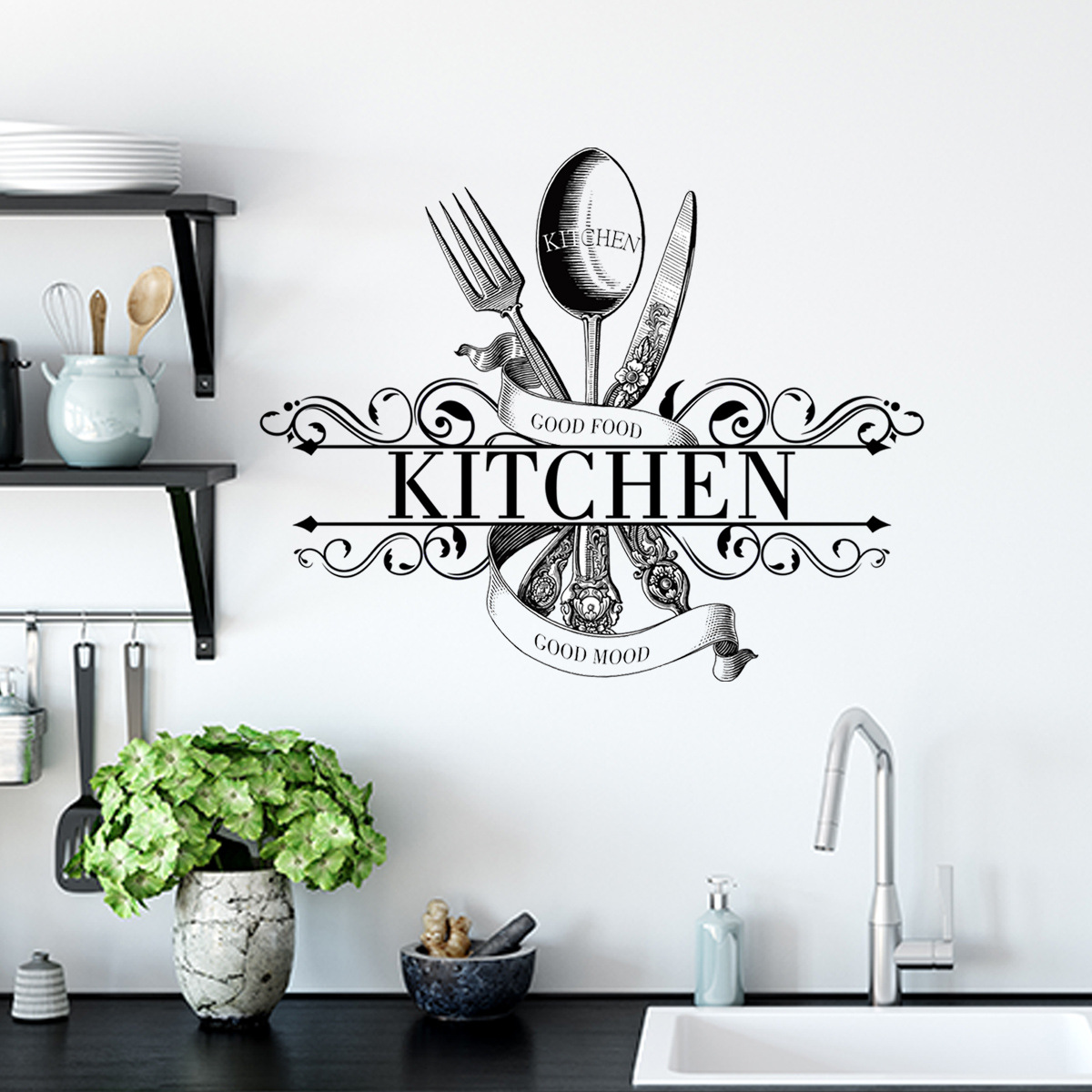 Decorative Vinyl Tile Kitchen  - Kitchen Queen review and price