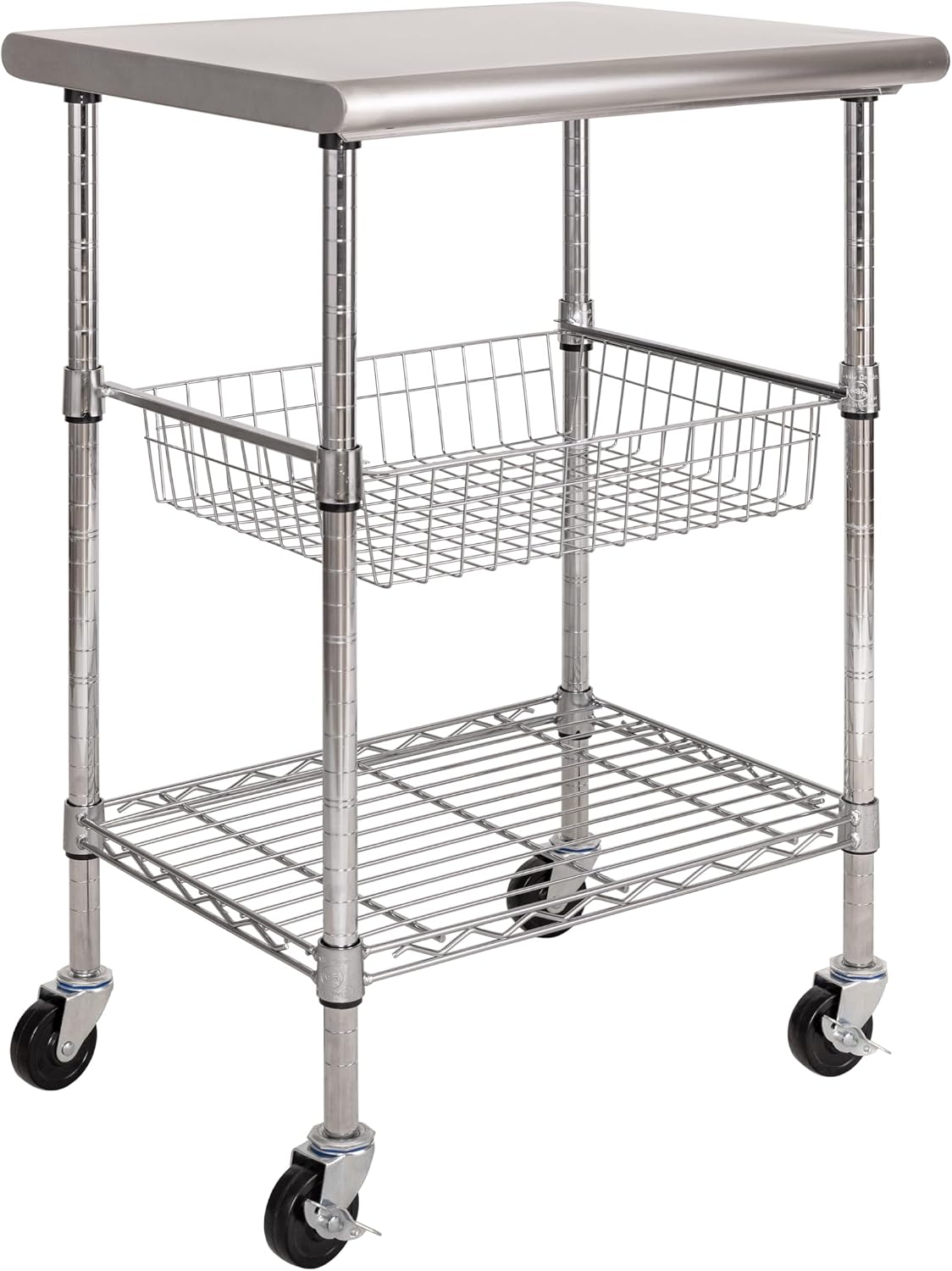 Stainless Steel Commercial Pre - Kitchen Baking Island review and price