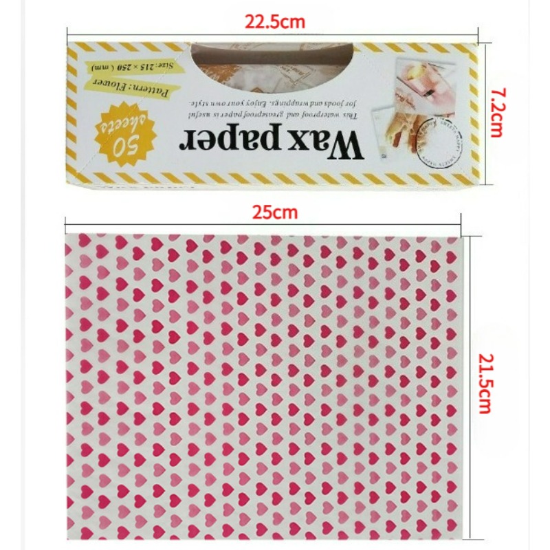 50PCS Food Grade Greaseproof P - Kitchen Paper For Baking review and price