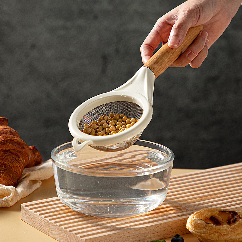 New type wooden handle flour s - Baking Powder Kitchen review and price