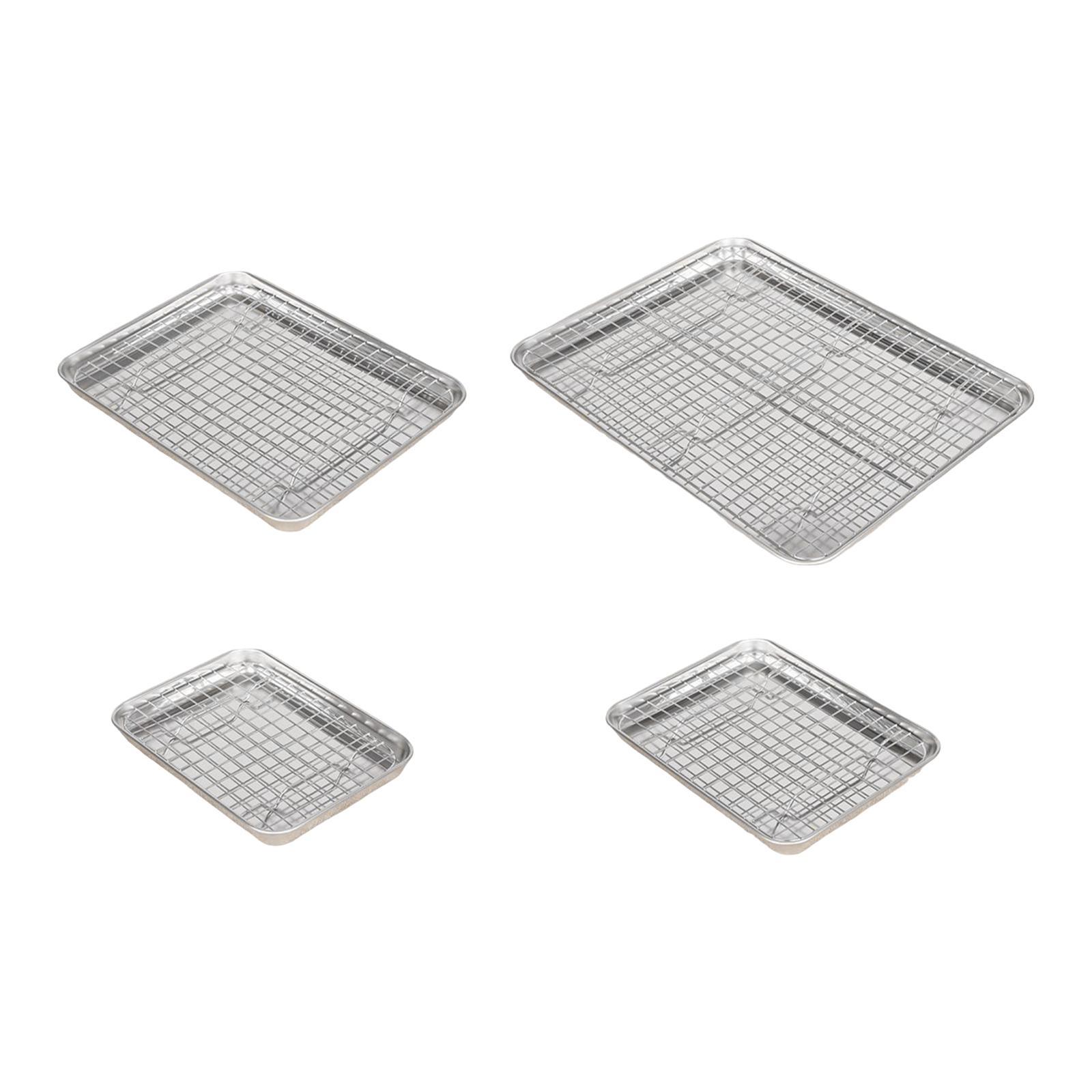 Stainless Steel Baking Sheet w - Kitchen Baking Tray Rack review and price