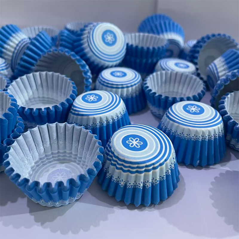 200Pcs/500Pcs/1000Pcs Blue Flo - Kitchen Paper For Baking review and price