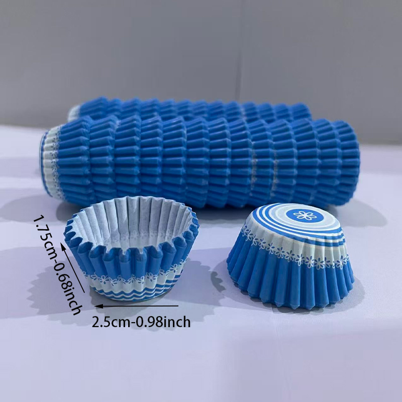 200Pcs/500Pcs/1000Pcs Blue Flo - Kitchen Paper For Baking review and price