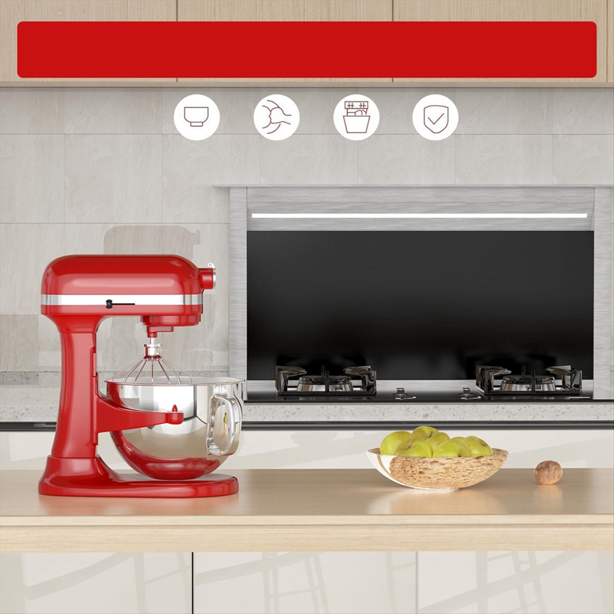6QT Stainless Steel Mixer Bowl - Stand Mixer Bowl review and price