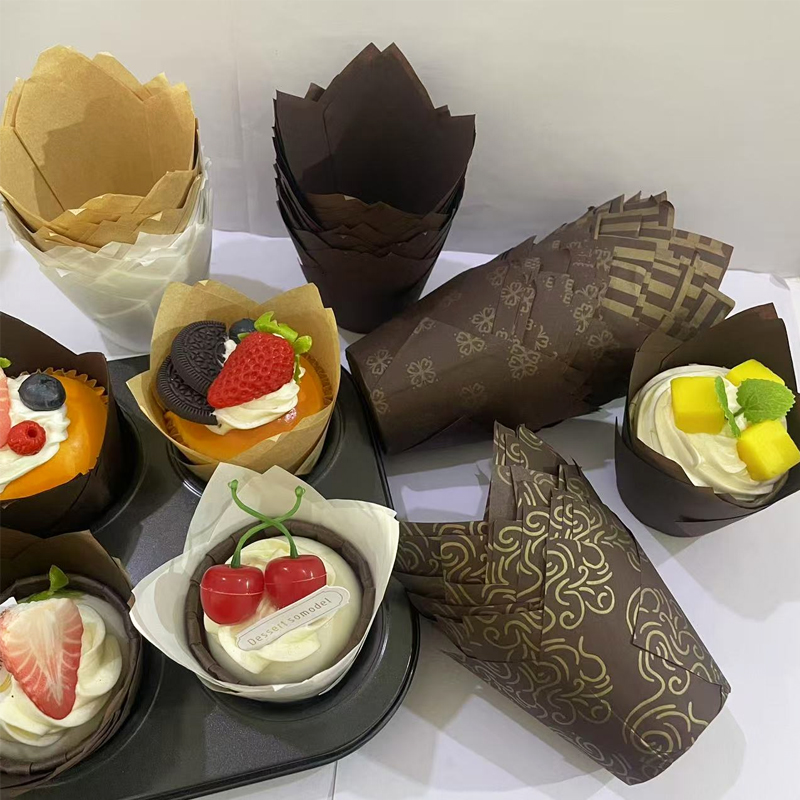 50Pcs/100Pcs/200Pcs Tulip Cake - Kitchen Paper For Baking review and price