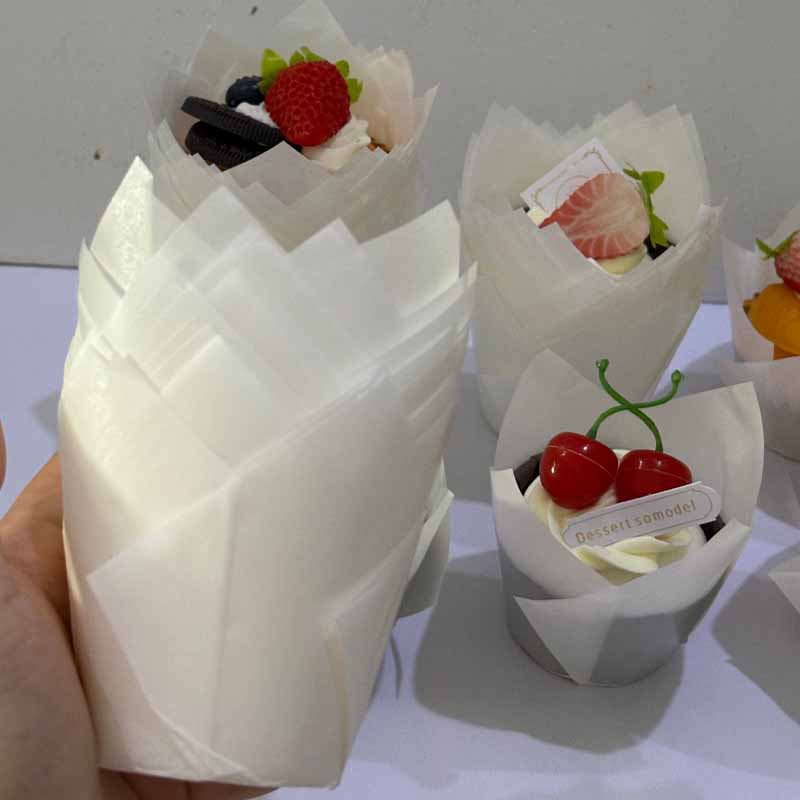 50Pcs/100Pcs/200Pcs Tulip Cake - Kitchen Paper For Baking review and price
