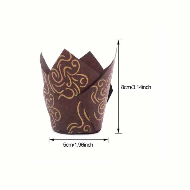 50Pcs/100Pcs/200Pcs Tulip Cake - Kitchen Paper For Baking review and price