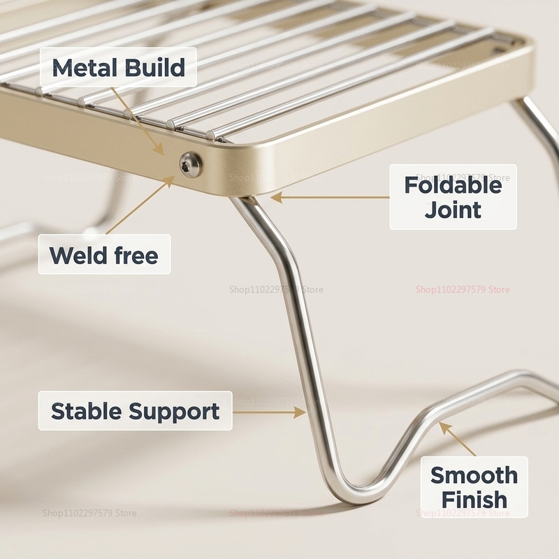 Portable Stainless Steel Folda - Kitchen Baking Tray Rack review and price