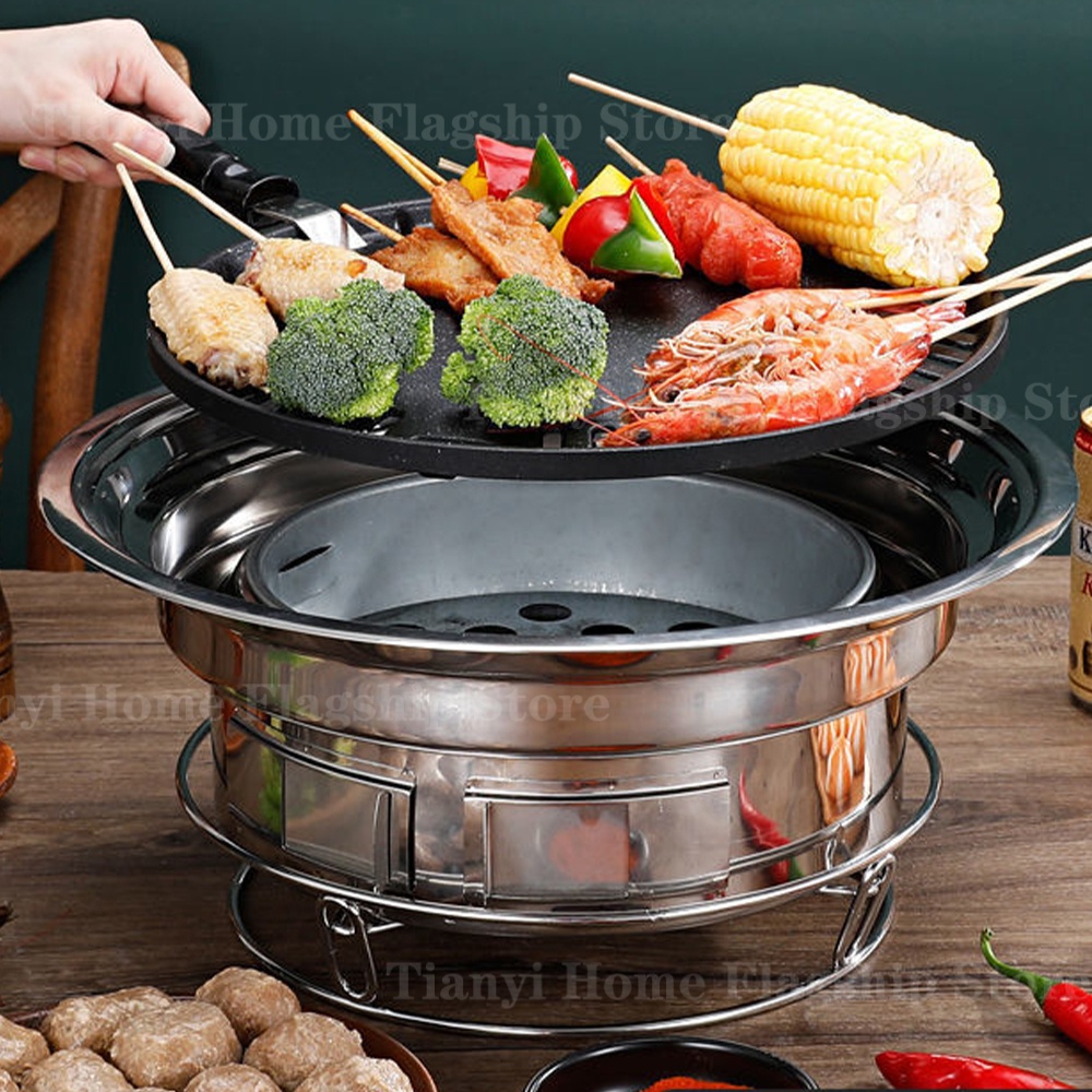 Stainless Steel Charcoal Grill - Kitchen Baking Tray Rack review and price