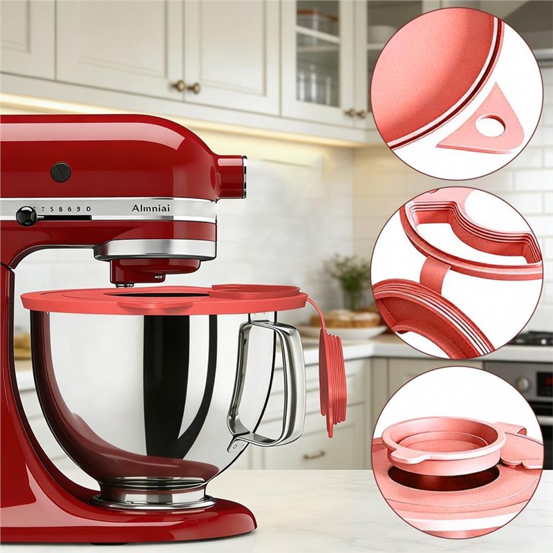 【NECESSITY】Silicone Mixers Bow - Stand Mixer Bowl review and price