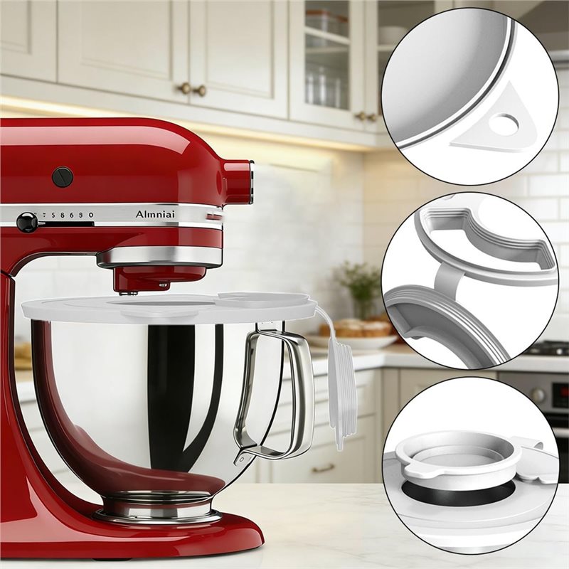 【NECESSITY】Silicone Mixers Bow - Stand Mixer Bowl review and price