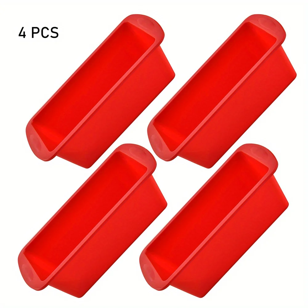 4Pcs Hot Sale Silicone Cake Mo - Kitchen Baking Pans For Sale review and price