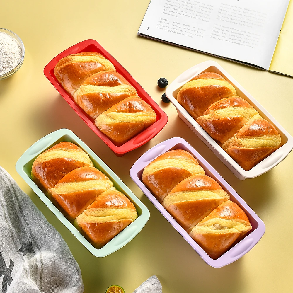 4Pcs Hot Sale Silicone Cake Mo - Kitchen Baking Pans For Sale review and price
