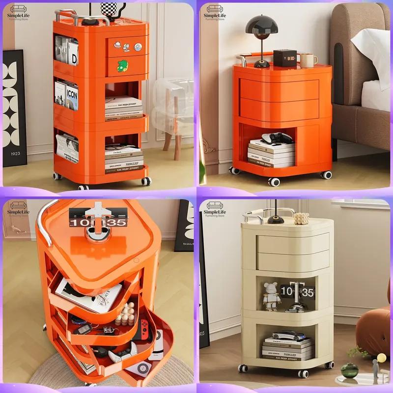 Kitchen Cart with Wheels Rolli - Kitchen Baking Island review and price