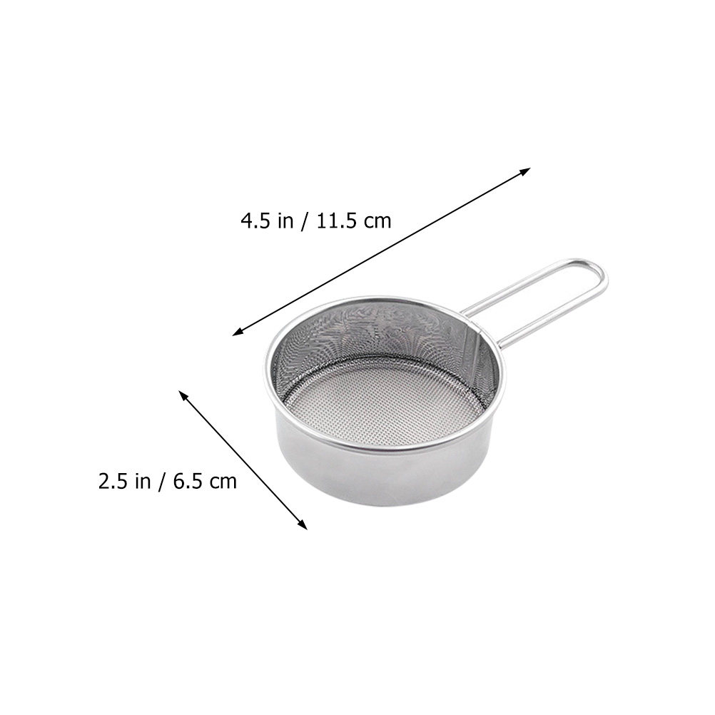 2Pcs Stainless Steel Flour Sif - Baking Powder Kitchen review and price