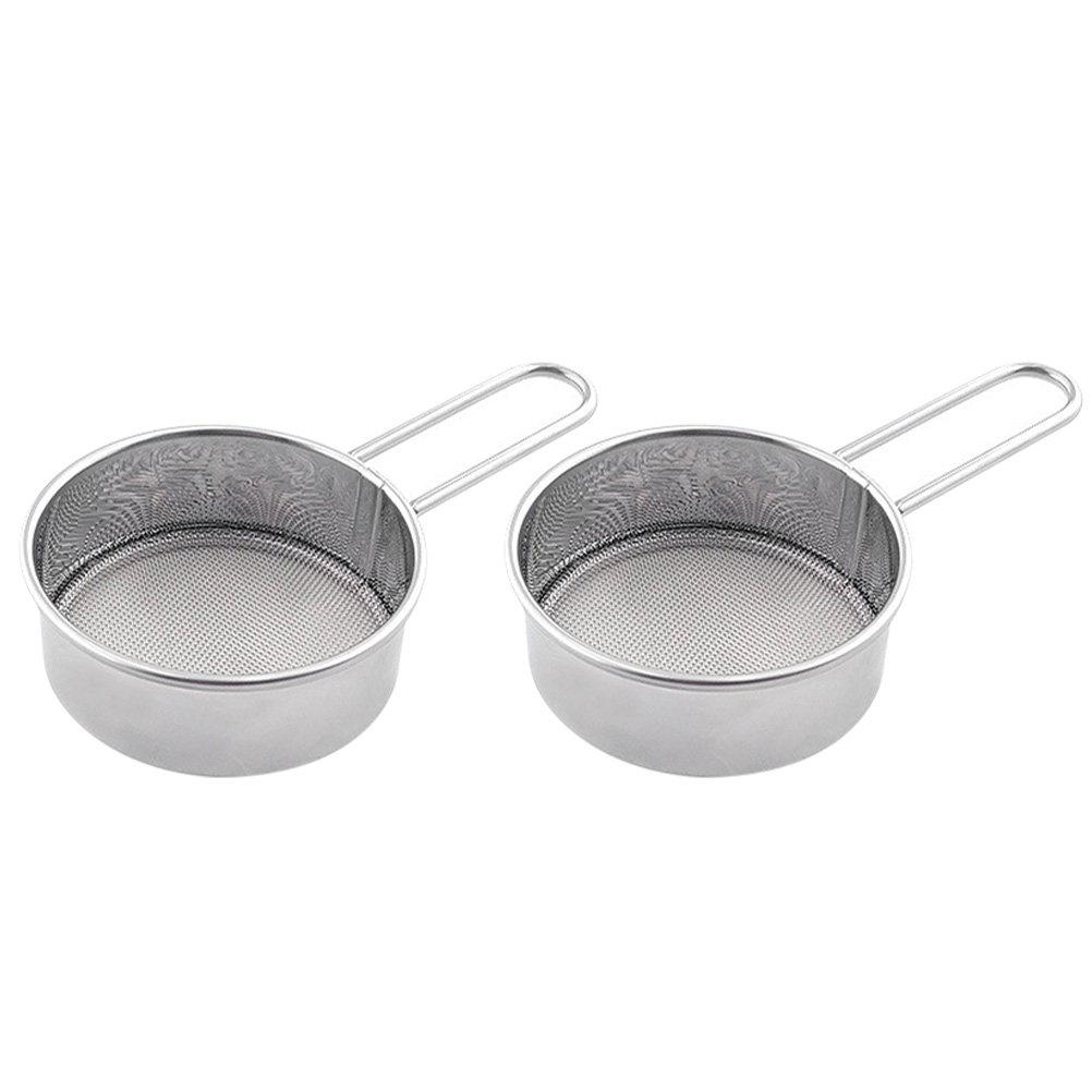 2Pcs Stainless Steel Flour Sif - Baking Powder Kitchen review and price