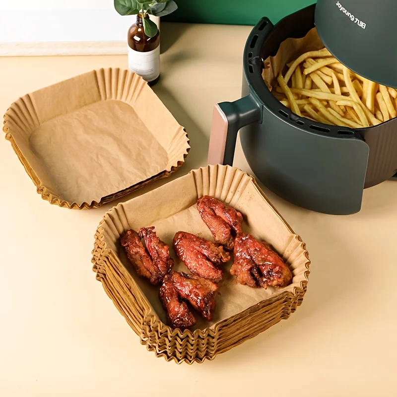 30/50 Pack Air Fryer Paper Squ - Kitchen Paper For Baking review and price