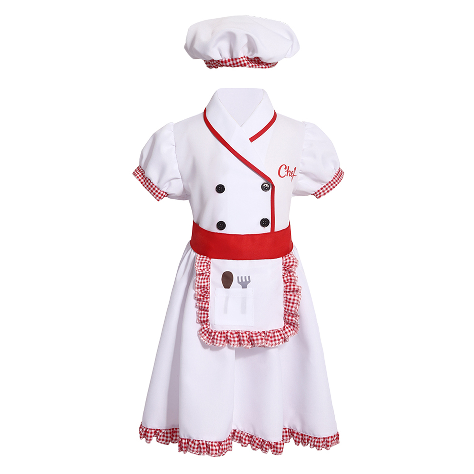 Kids Chef Costume Boys Girls C - Cooking Chef Xl review and price