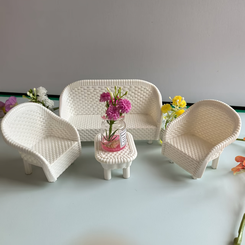 4 Mini Coffee Table and Chair  - Kitchen Queen review and price
