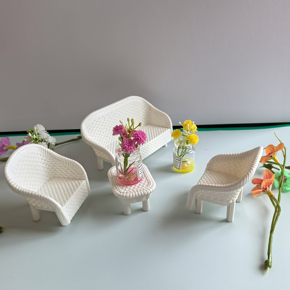 4 Mini Coffee Table and Chair  - Kitchen Queen review and price