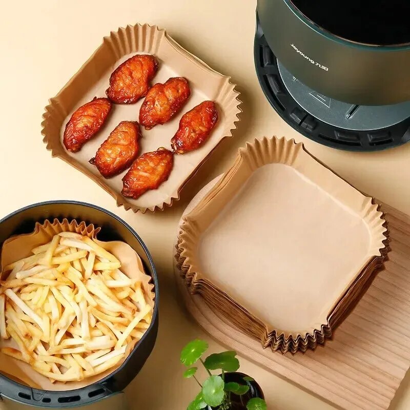 50Pcs Air Fryer Disposable Pap - Kitchen Paper For Baking review and price
