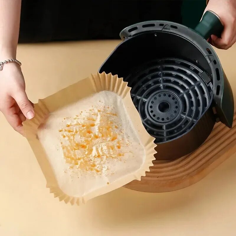 50Pcs Air Fryer Disposable Pap - Kitchen Paper For Baking review and price